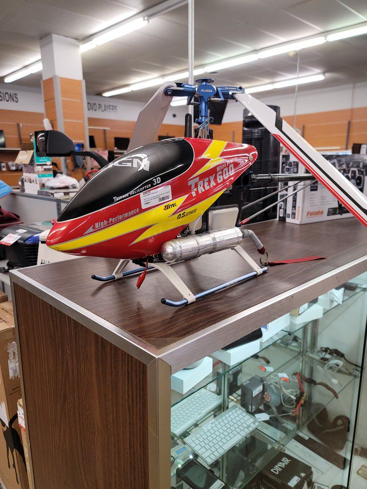 Trex 600 Helicopter 3D