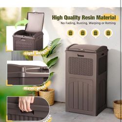 ❤️ 33 Gallon Outdoor Trash Can