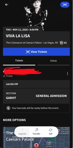 LALISA VIP 11/12 LAS VEGAS