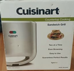 "New" Cuisinart Sandwich Grill