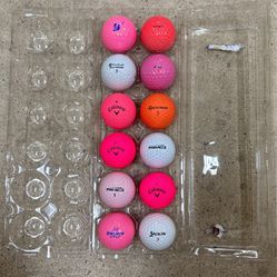 Assorted Women’s Golf Balls