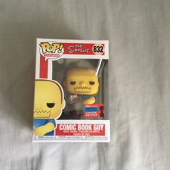 The Simpson Comic Book Guy 