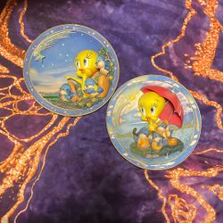 Tweety Bird Deceptive Display Plates 