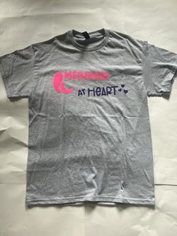 Mermaid At Heart Adult Medium T Shirt