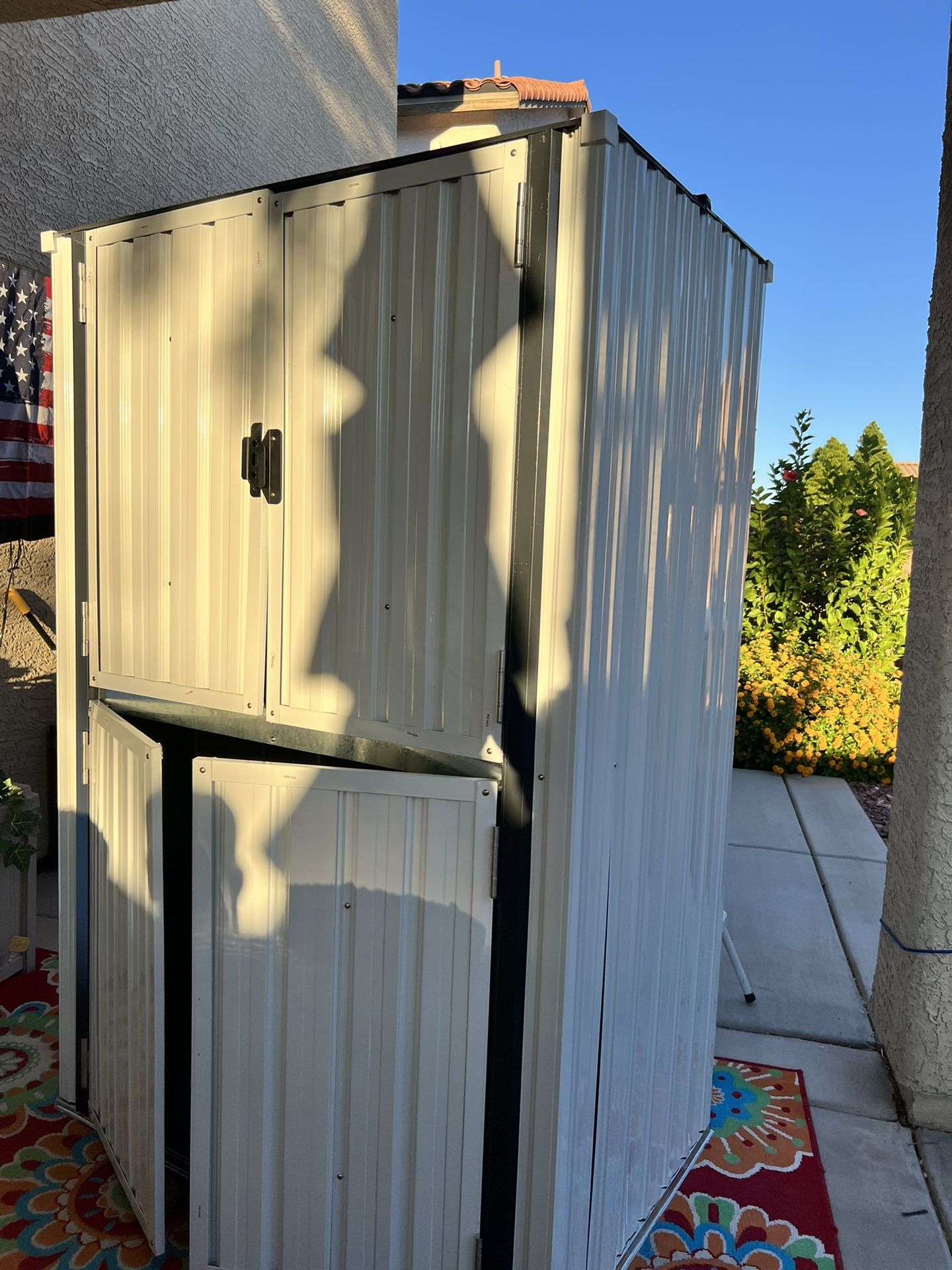 Outside Metal Cabinet