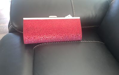 Red/pink Ombré Clutch By I.N.C 