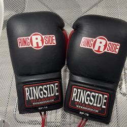 New Old Stock! Super rare…. Ringside Top shelf boxing gloves from early 2000’s..