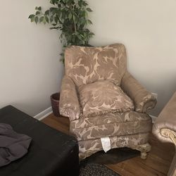 2 Chairs , Sofa And Ottaman 