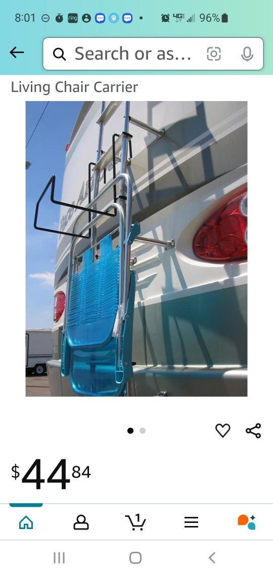 Rv Ladder Chair Holder $25