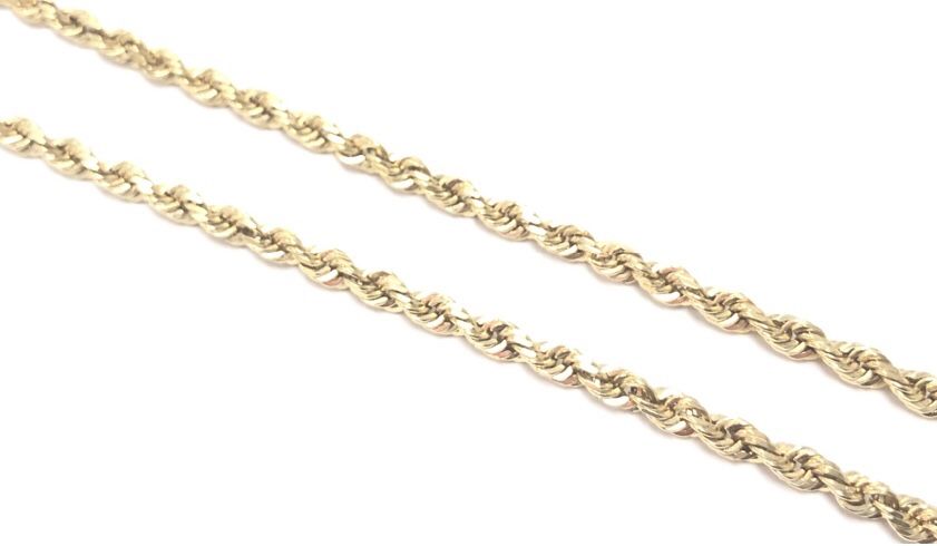 Unisex Chain 14kt Yellow Gold