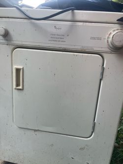 Whirlpool Apartment Size Dryer