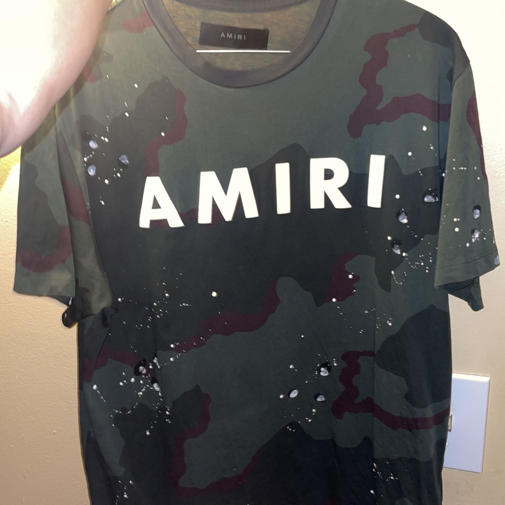 Camo Amiri Shirt