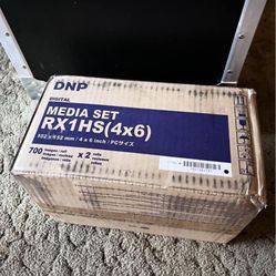 DNP 4 x 6" Media Set for DS-RX1HS & RX1 Printers 