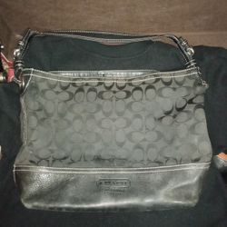 Coach Signature Hobo Bag