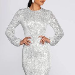 Silver Dress