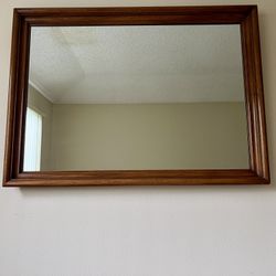 Framed mirror