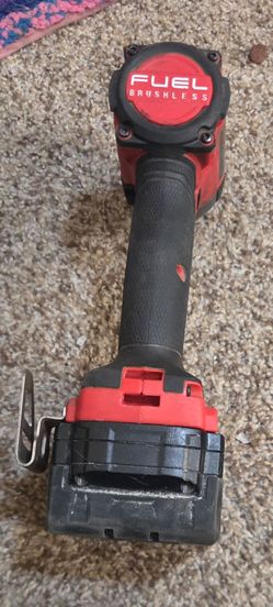 Milwaukee fuel impact WITH Battery