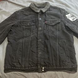 Levis Trucker Jacket (PUNK ROCK 🤘🏽 CUSTOM)
