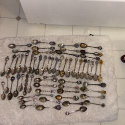 60 Souvenir Spoons From Across The Globe