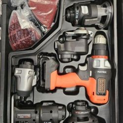 Black & Decker Matrix 6-in-1 Tool With Battey And Charger