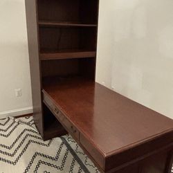 Hooker Furniture - Cherrywood Desk And Bookshelf