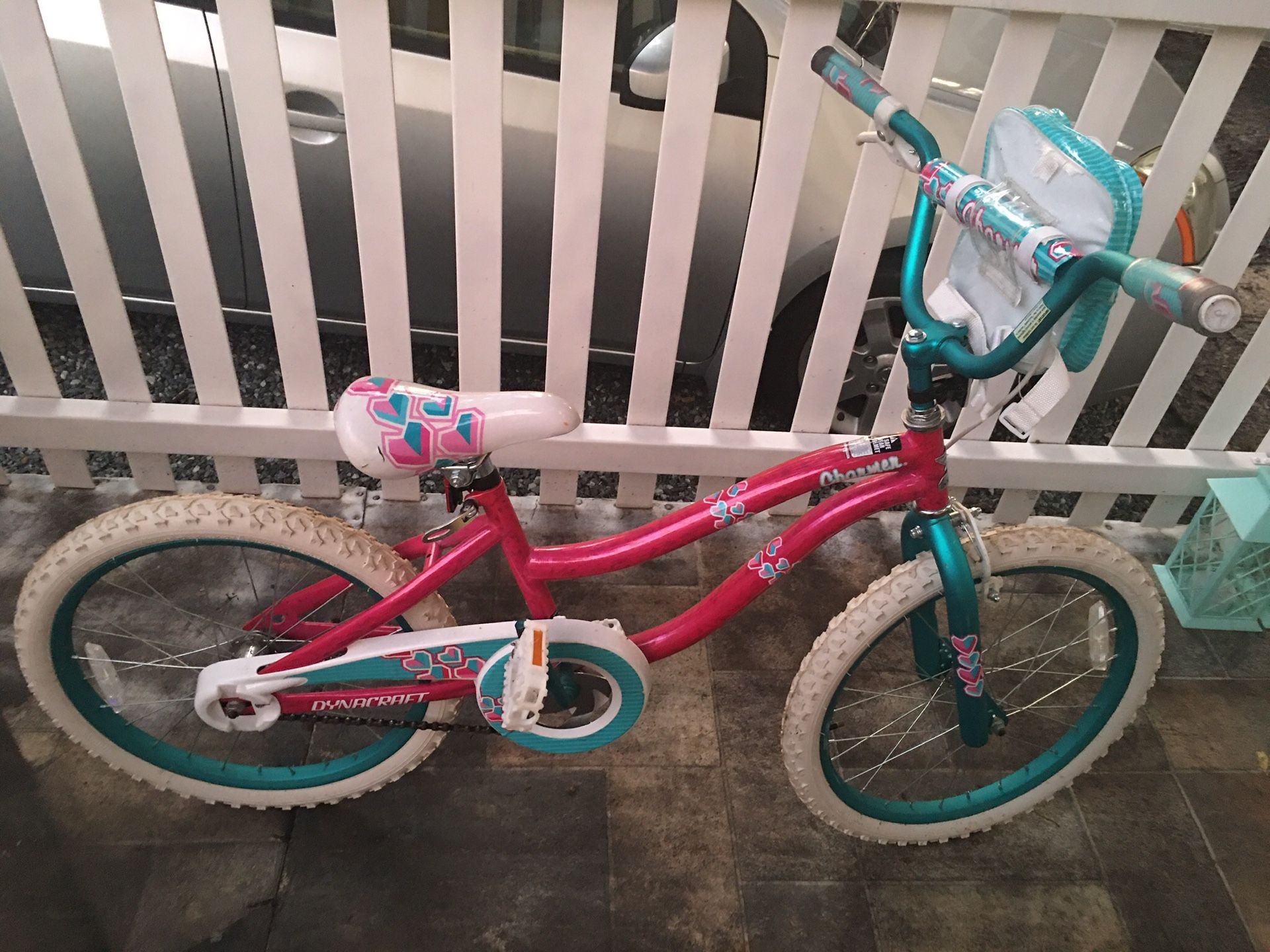 20” girl bike porch pick up in Burlington firm price
