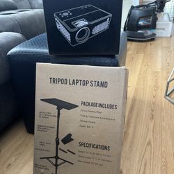 Projector With Stand