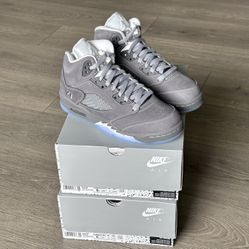 Air Jordan 5  Retro GS - Wolf Grey - 6Y 