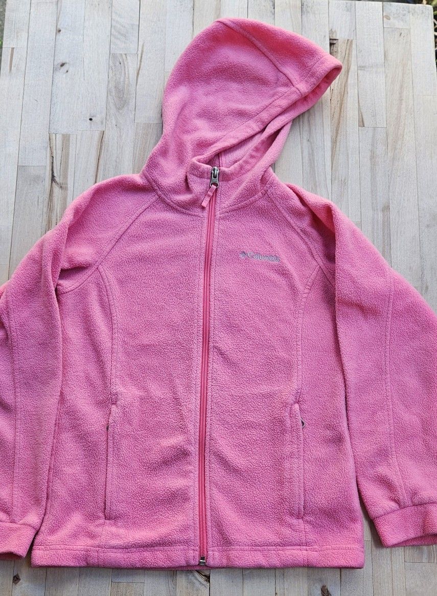 M, Columbia Jacket, Benton Fleece Hooded Jacket