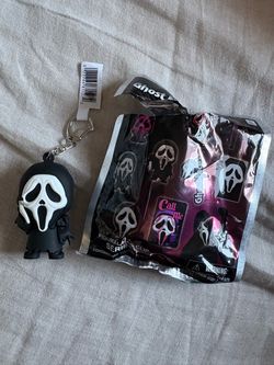Ghost Face Figural Bag Clip