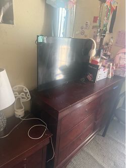Bed and drawer