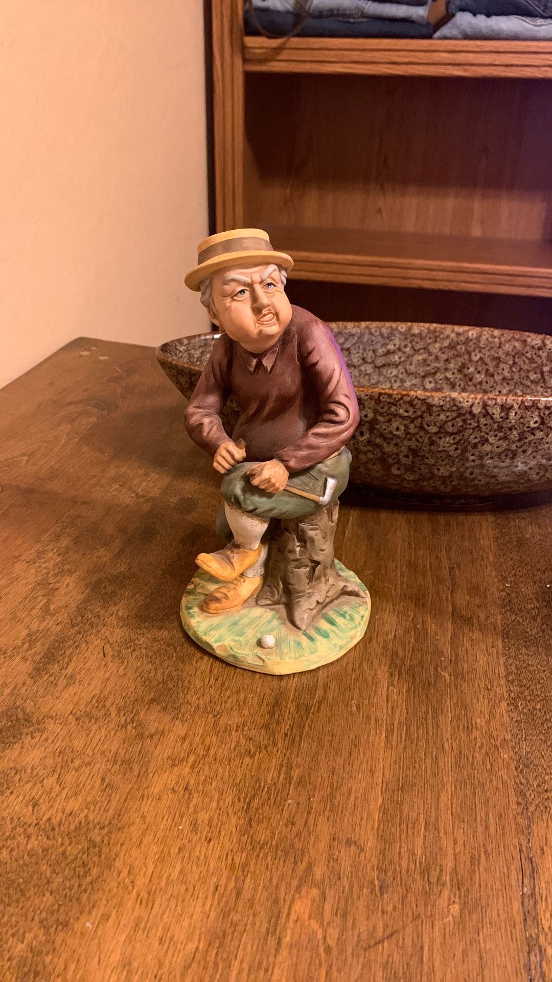 Vintage Pucci Mad Golfer Figurine