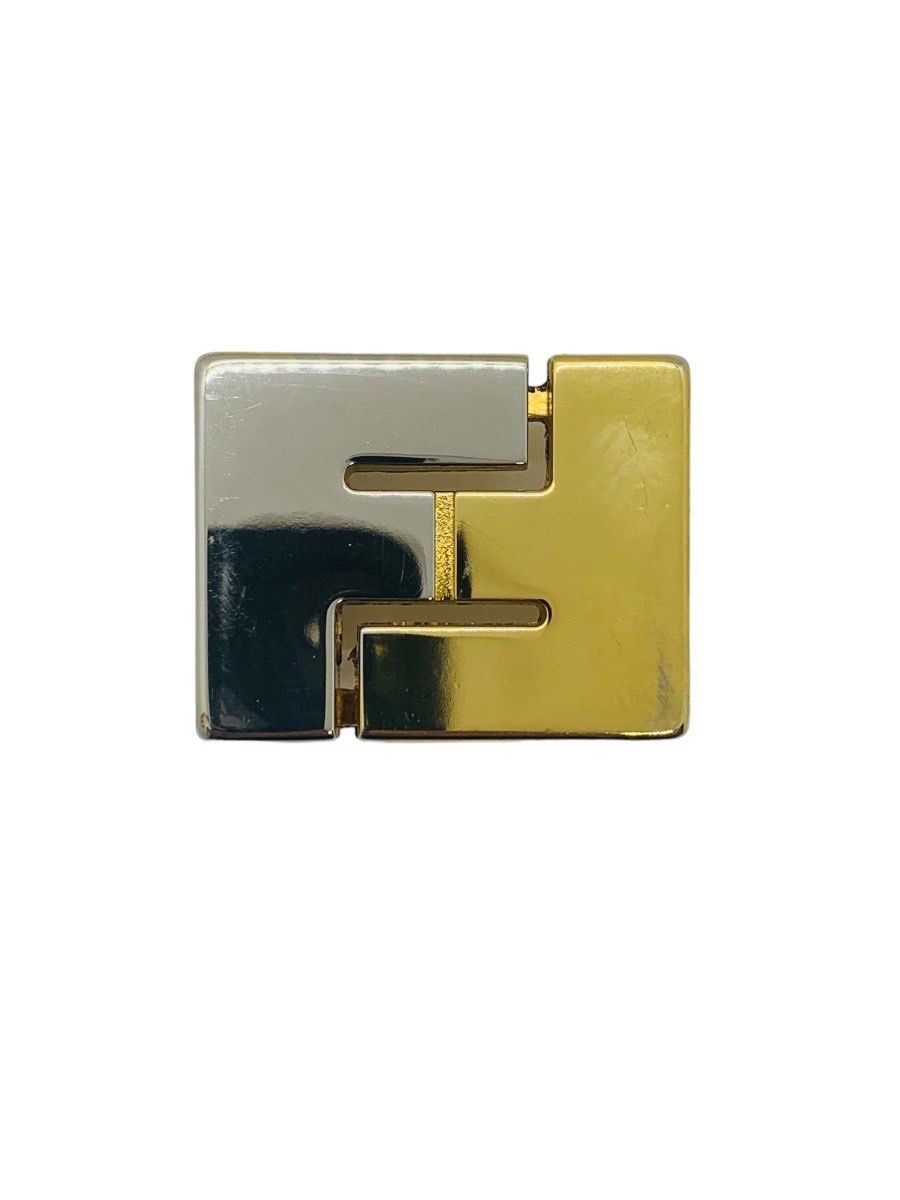Fendi 2 Tone Double F Lady´s Belt Buckle Made in Italy 1.5"x1.5",All Products : American Fashion Style Bags On Sale