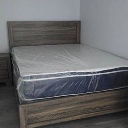 Rustic Gray Bedroom SET! Queen $699! King $799!!
