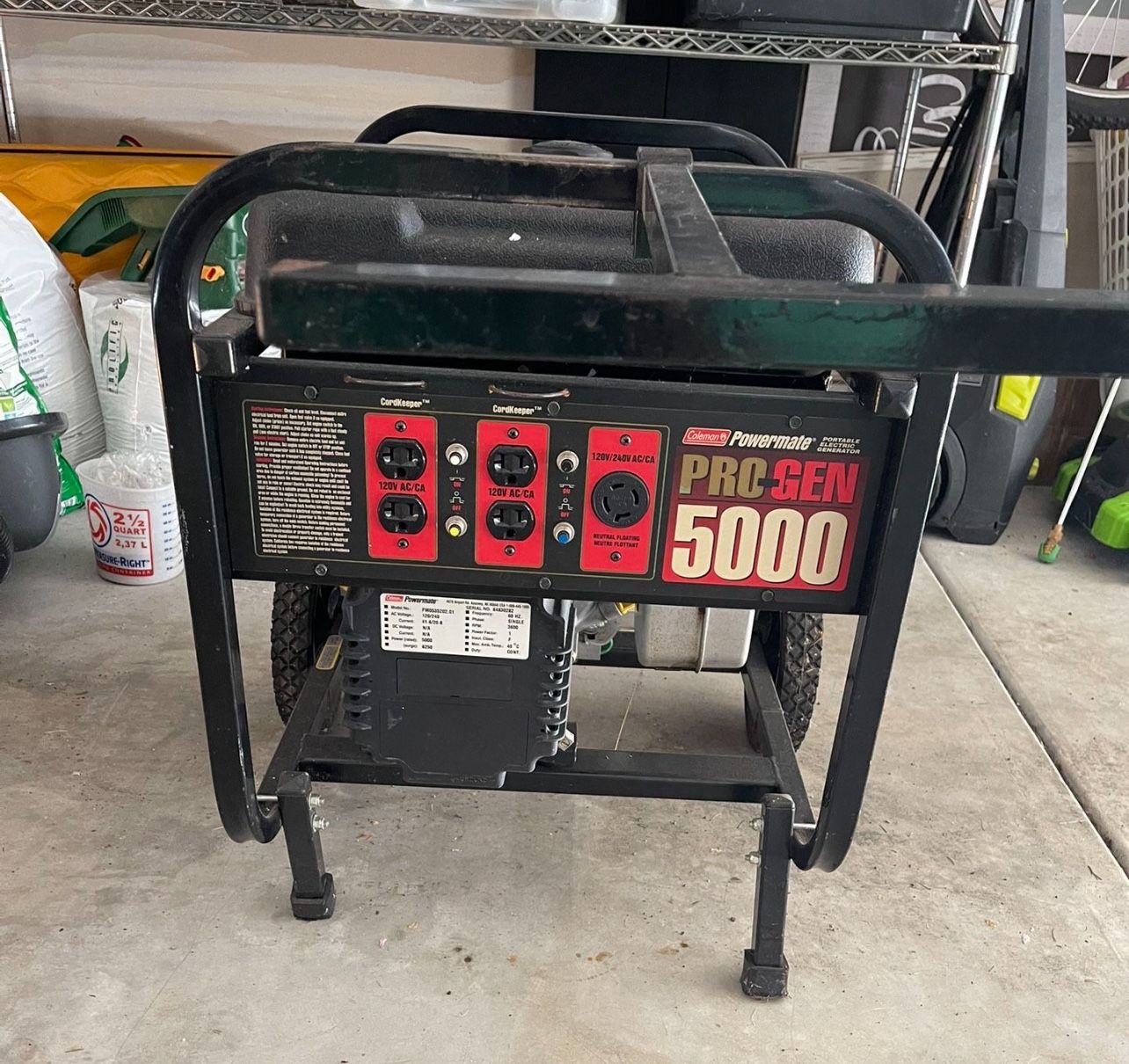 Pro Gen 5000 Generator