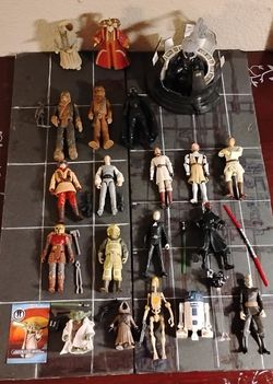 Star Wars Mixed Action Figure Lot (21 Figures Total)