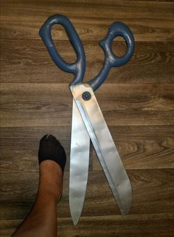 GIANT Metal Scissors ✂ Wall Art