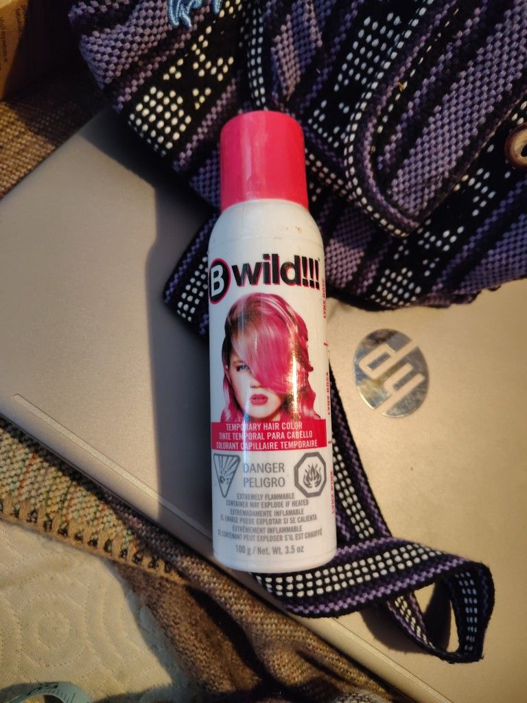 Pink Hair Color Spray