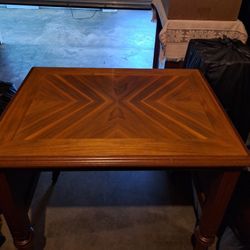 Multiservice Wood Table