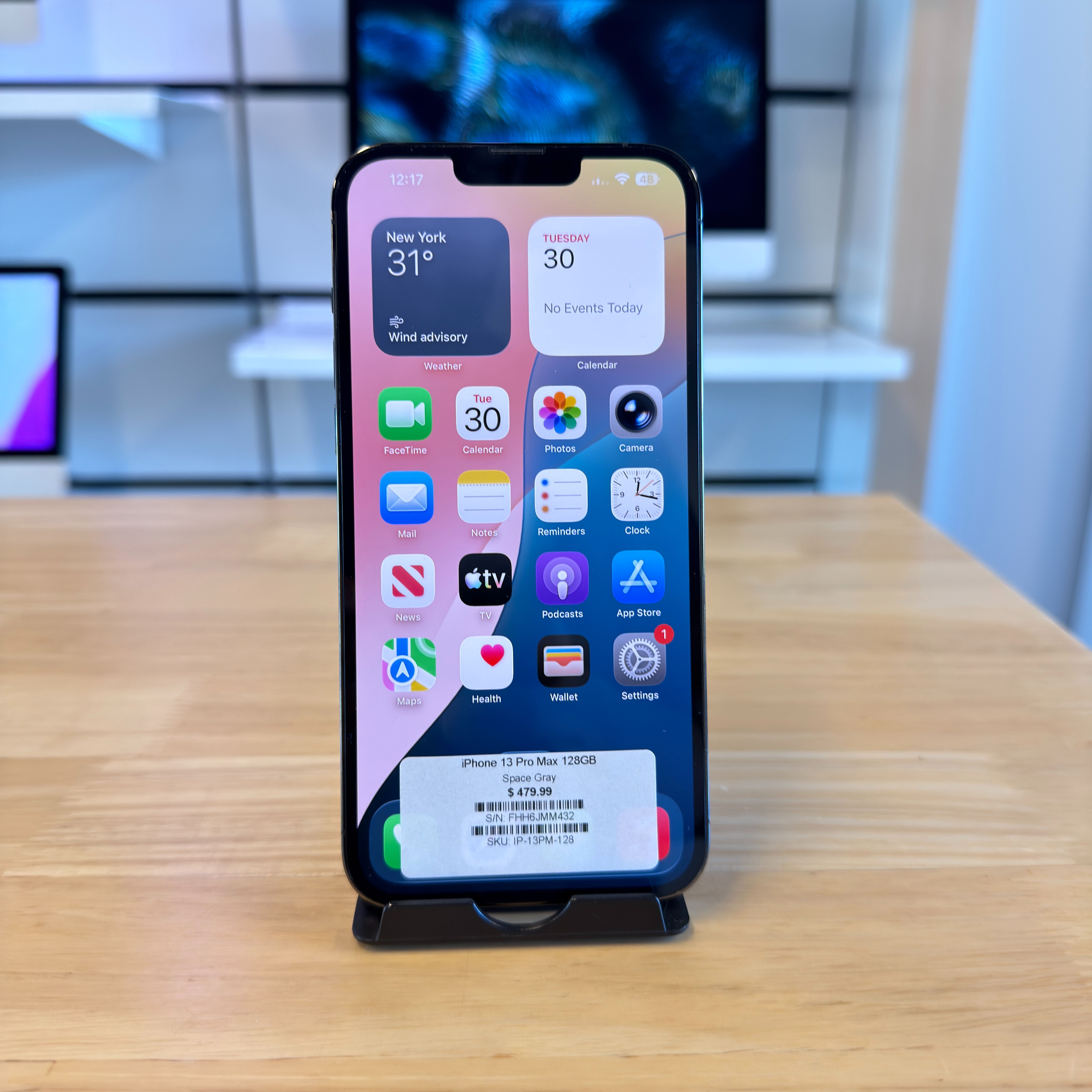 Unlocked iPhone 13 Pro Max – 128GB – Space Gray