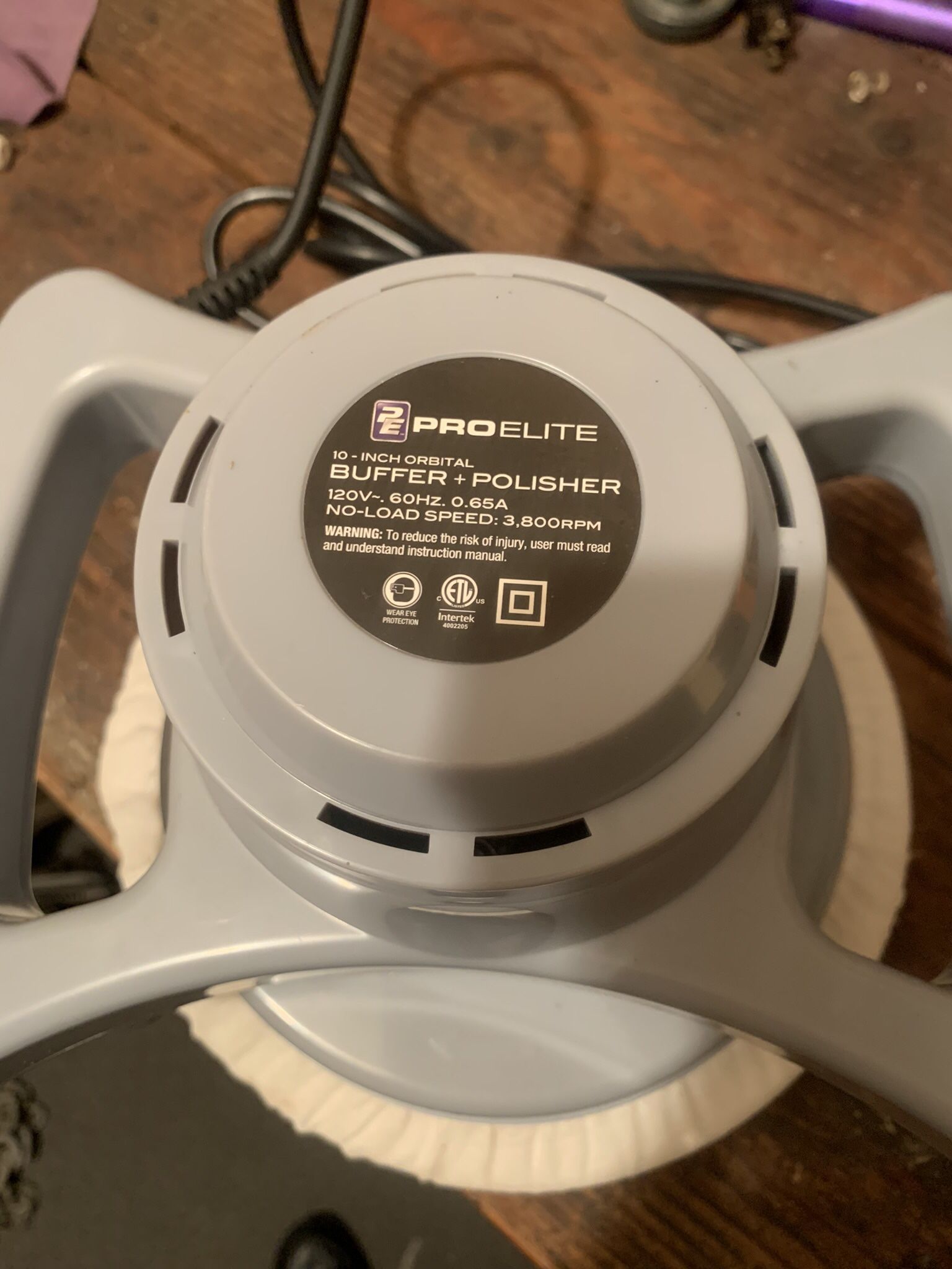 Proelite 10 inch Random Orbital Buffer Polisher for Sale in Coram, NY