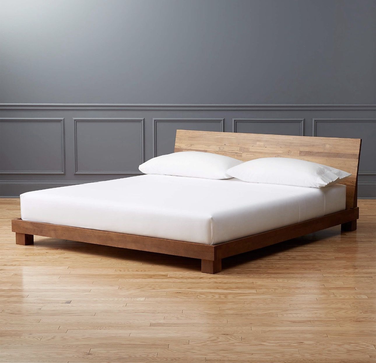 CB2 Queen Bed Frame + Memory Foam Mattress
