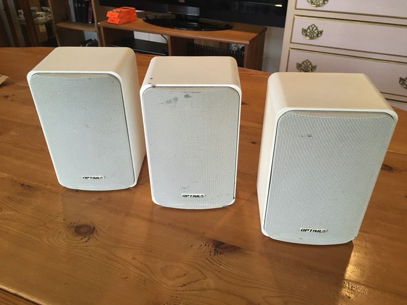 Lot set 3 realistic optimus pro 77 speakers speaker