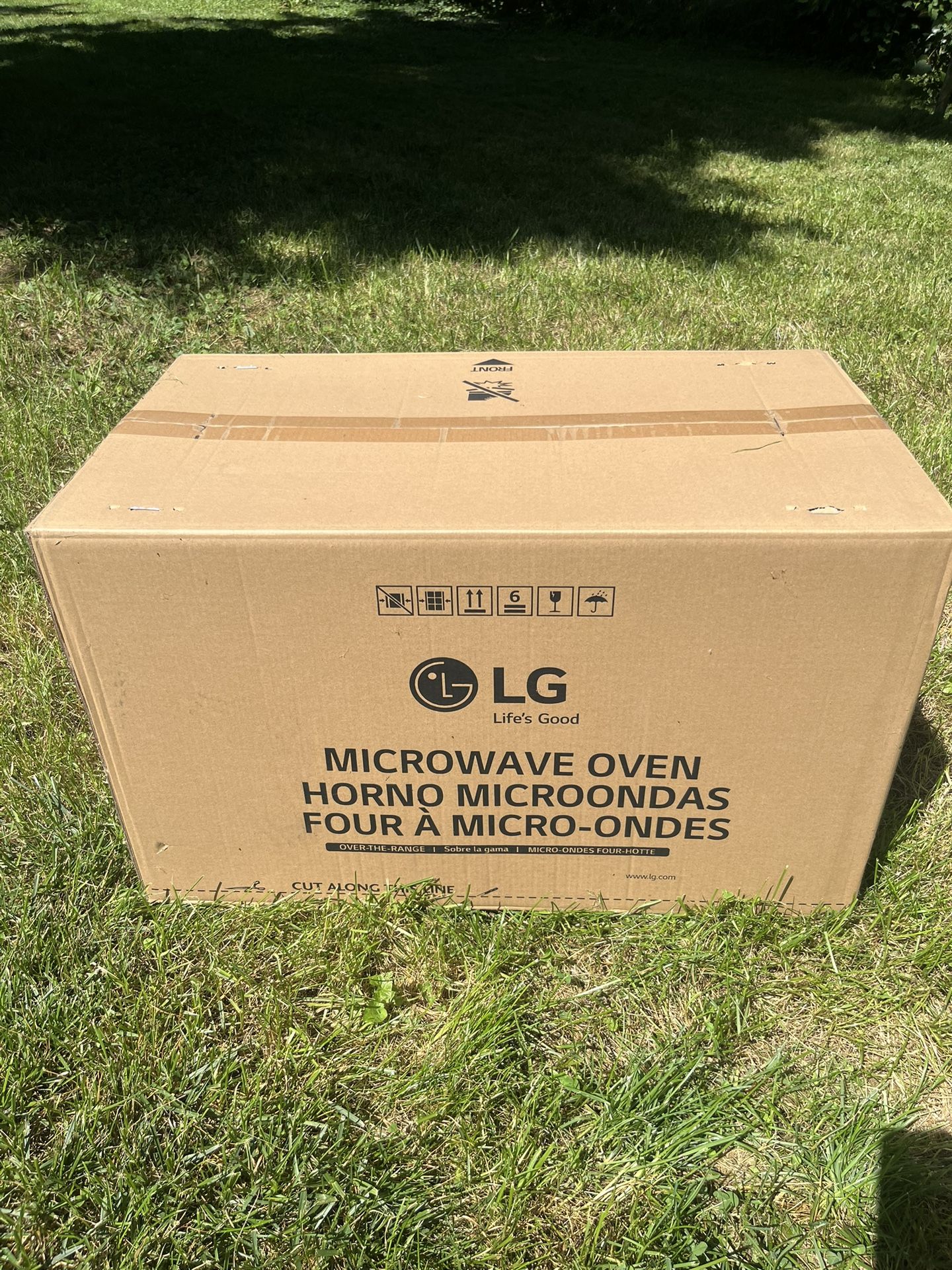 LG 2.0 cu. ft. Over-the-Range Microwave Oven with 1000 Watts