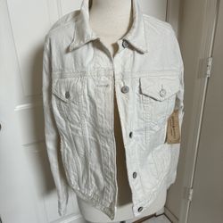 Denim & Supply Women’s Denim Jeans Jacket New With Tag Size Large