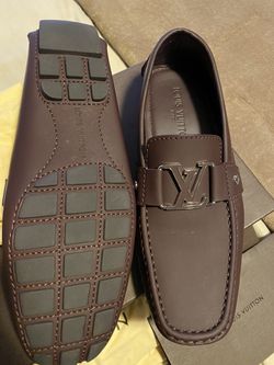 Louis Vuitton Monte Carlo Mens  To Repair  Shoes Size 44 Brown Leather  Moccasins for Sale in Miami, FL - OfferUp