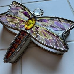 Stained Glass Jewelry Box