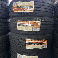 ‼️📲195/65/15 Vendo Set De Llantas Nuevas Marca Arroyo