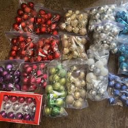 Bags of ornaments Each bag $