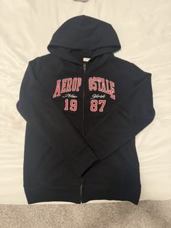 Black Aeropostale Zip-up